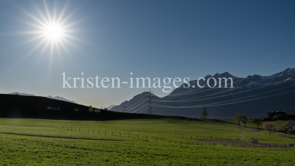 Hoschspannungsleitungen / Sistrans, Tirol, Austria by kristen-images.com