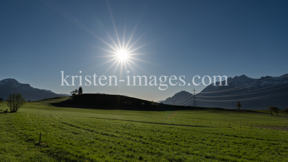 Hoschspannungsleitungen / Sistrans, Tirol, Austria by kristen-images.com