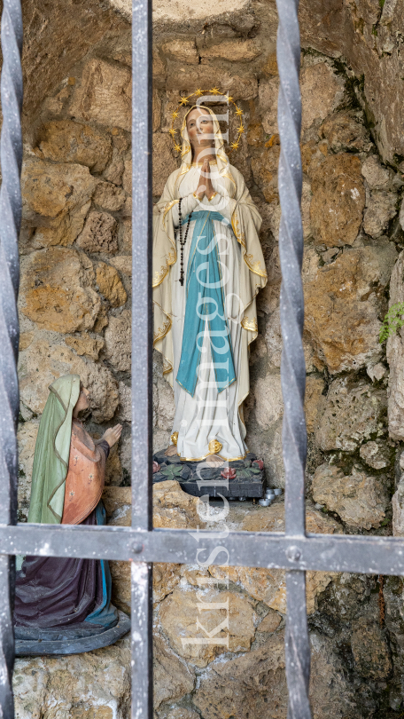 Lourdes-Grotte, Wallfahrtskirche Heiligwasser, Patscherkofel, Igls, Innsbruck, Tirol, Austria by kristen-images.com