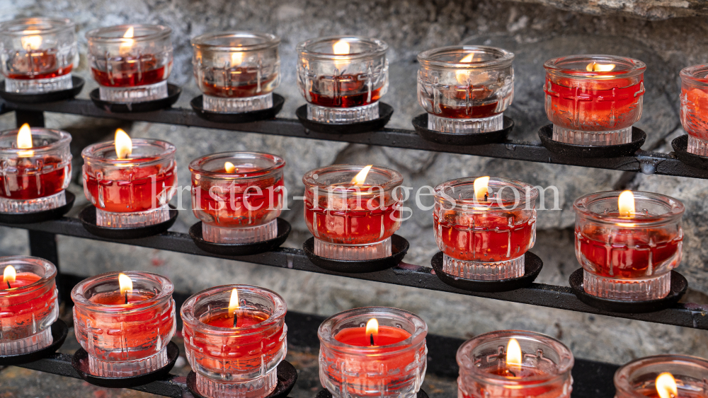 Lourdes-Grotte, Wallfahrtskirche Heiligwasser, Patscherkofel, Igls, Innsbruck, Tirol, Austria by kristen-images.com