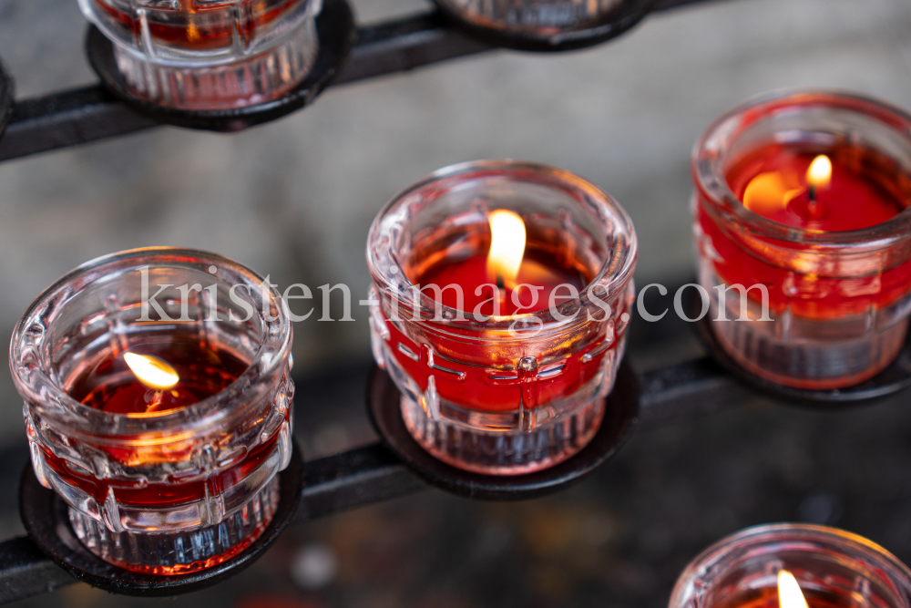 Lourdes-Grotte, Wallfahrtskirche Heiligwasser, Patscherkofel, Igls, Innsbruck, Tirol, Austria by kristen-images.com