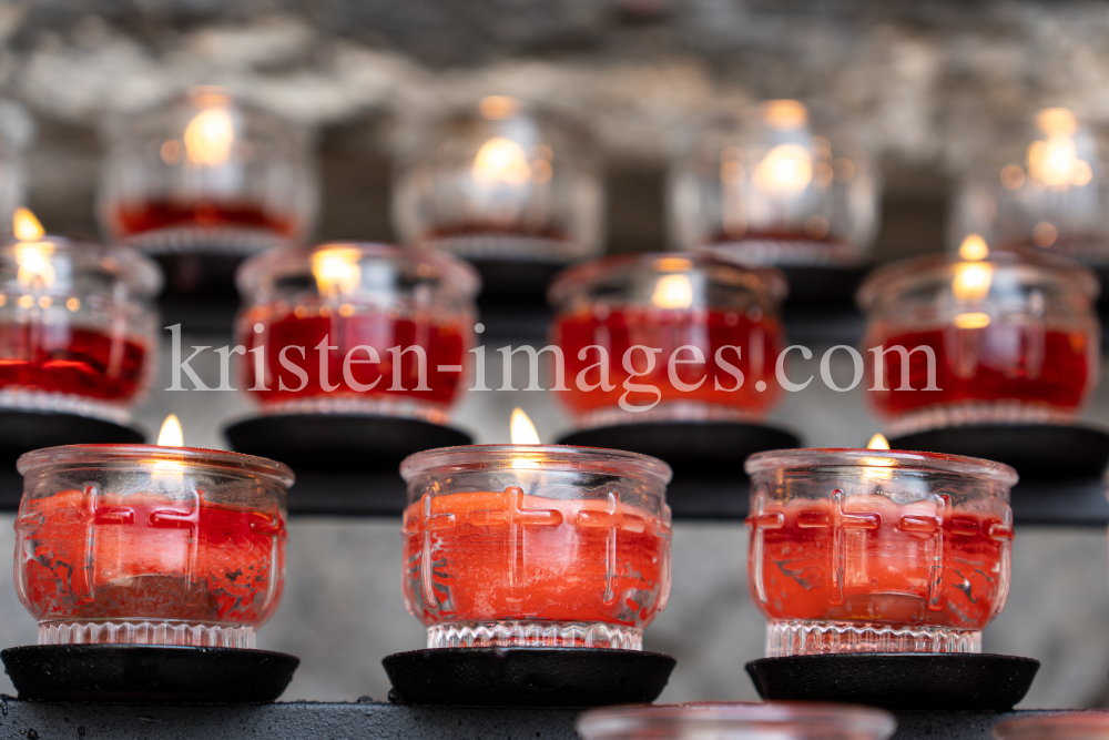 Lourdes-Grotte, Wallfahrtskirche Heiligwasser, Patscherkofel, Igls, Innsbruck, Tirol, Austria by kristen-images.com