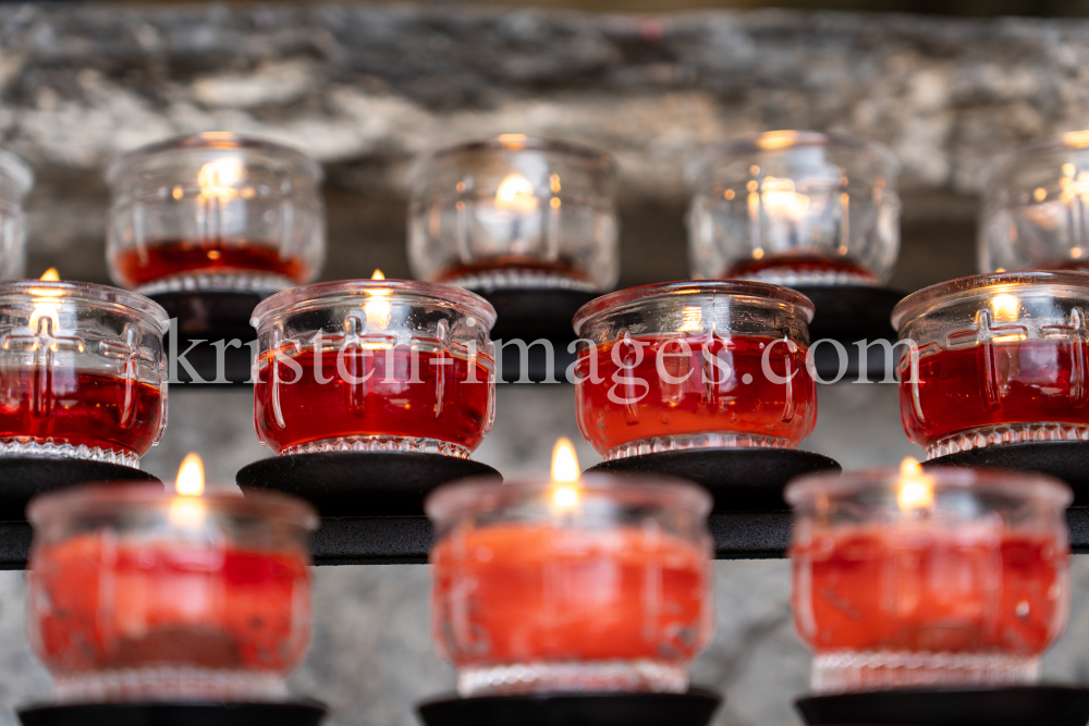 Lourdes-Grotte, Wallfahrtskirche Heiligwasser, Patscherkofel, Igls, Innsbruck, Tirol, Austria by kristen-images.com