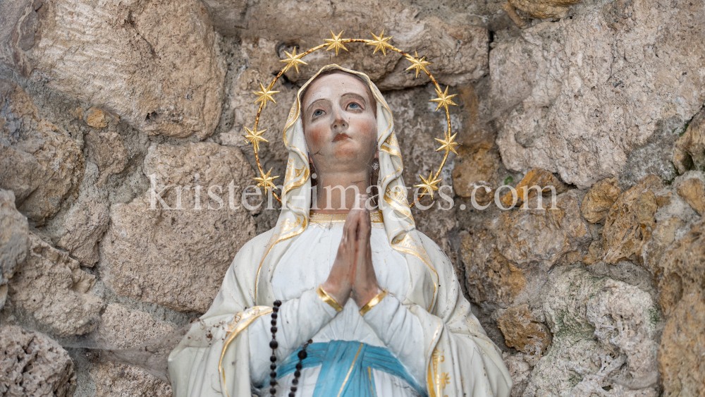 Lourdes-Grotte, Wallfahrtskirche Heiligwasser, Patscherkofel, Igls, Innsbruck, Tirol, Austria by kristen-images.com