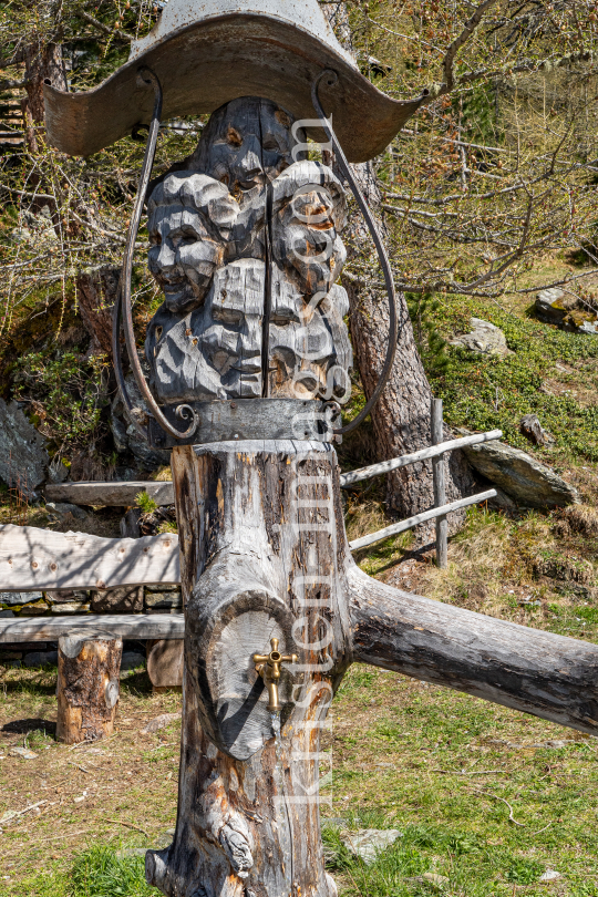 Lanser Alm Brunnen, Lans, Patscherkofel, Tirol, Austria by kristen-images.com