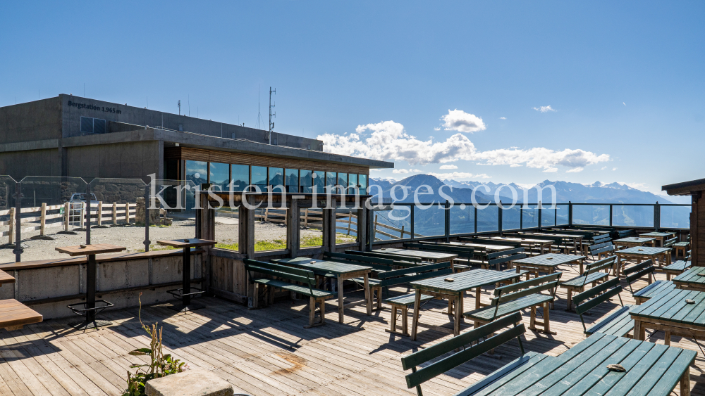 Terrasse Patscherkofel Schutzhaus, Innsbruck, Tirol, Austria by kristen-images.com