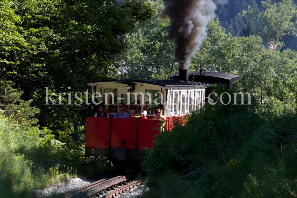 Achenseebahn zwischen Jenbach und Maurach Seespitz, Tirol, Austria by kristen-images.com