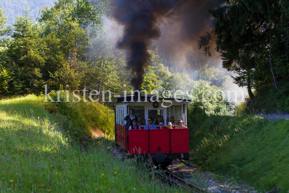 Achenseebahn zwischen Jenbach und Maurach Seespitz, Tirol, Austria by kristen-images.com