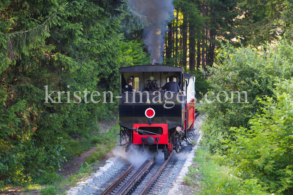 Achenseebahn zwischen Jenbach und Maurach Seespitz, Tirol, Austria by kristen-images.com