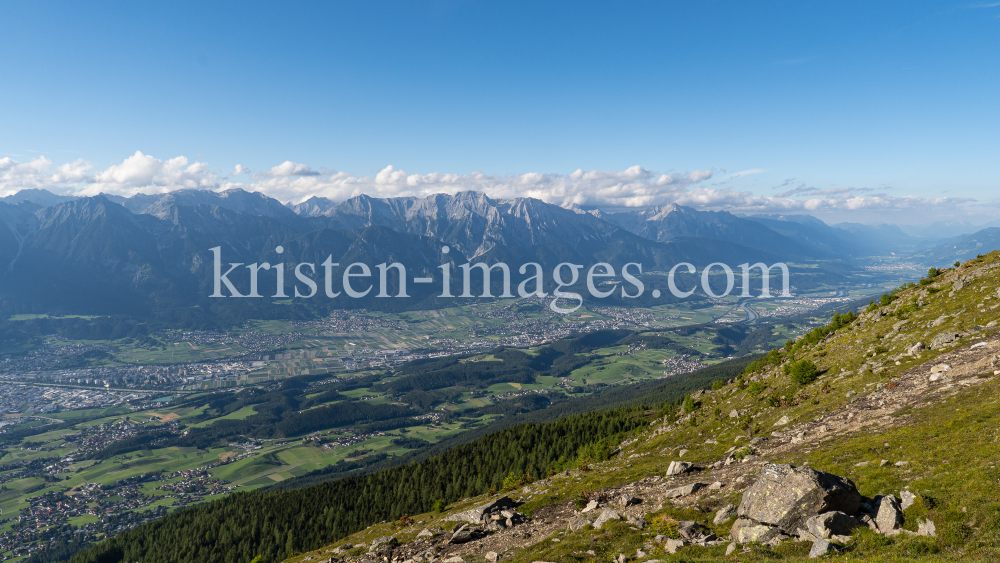 Blick vom Patscherkofel in das Inntal, Innsbruck, Tirol, Austria by kristen-images.com