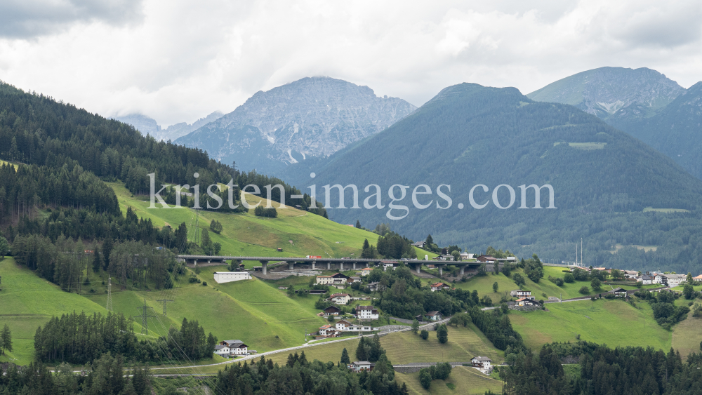 Brennerautobahn A 13, Wipptal, Tirol, Austria by kristen-images.com
