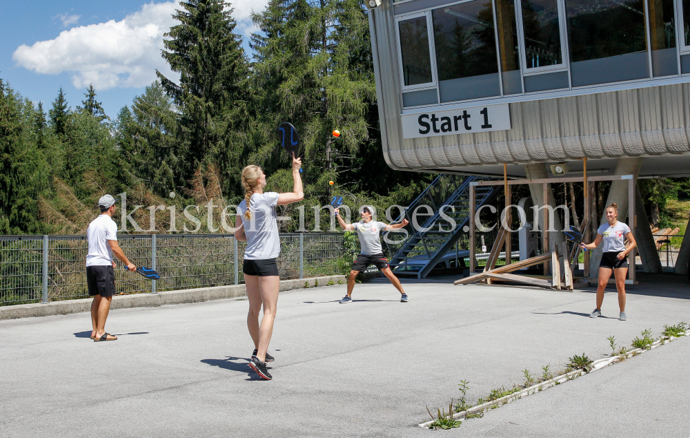 Team Rodel Austria: Rollenrodeln / Bobbahn Innsbruck-Igls, Tirol, Austria by kristen-images.com