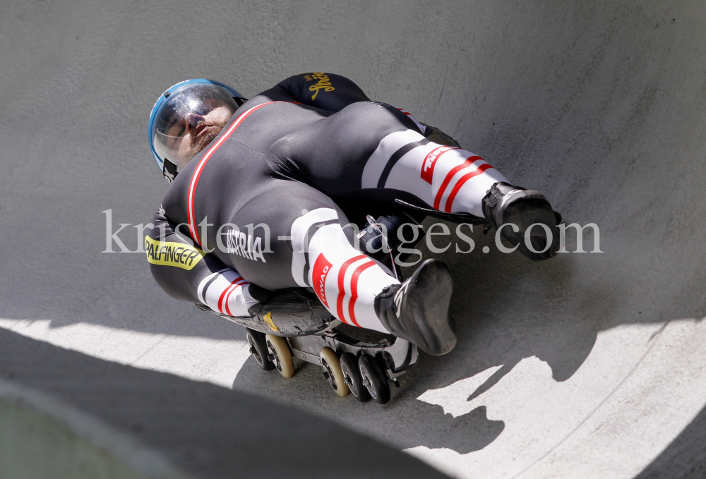 Team Rodel Austria: Rollenrodeln / Bobbahn Innsbruck-Igls, Tirol, Austria by kristen-images.com