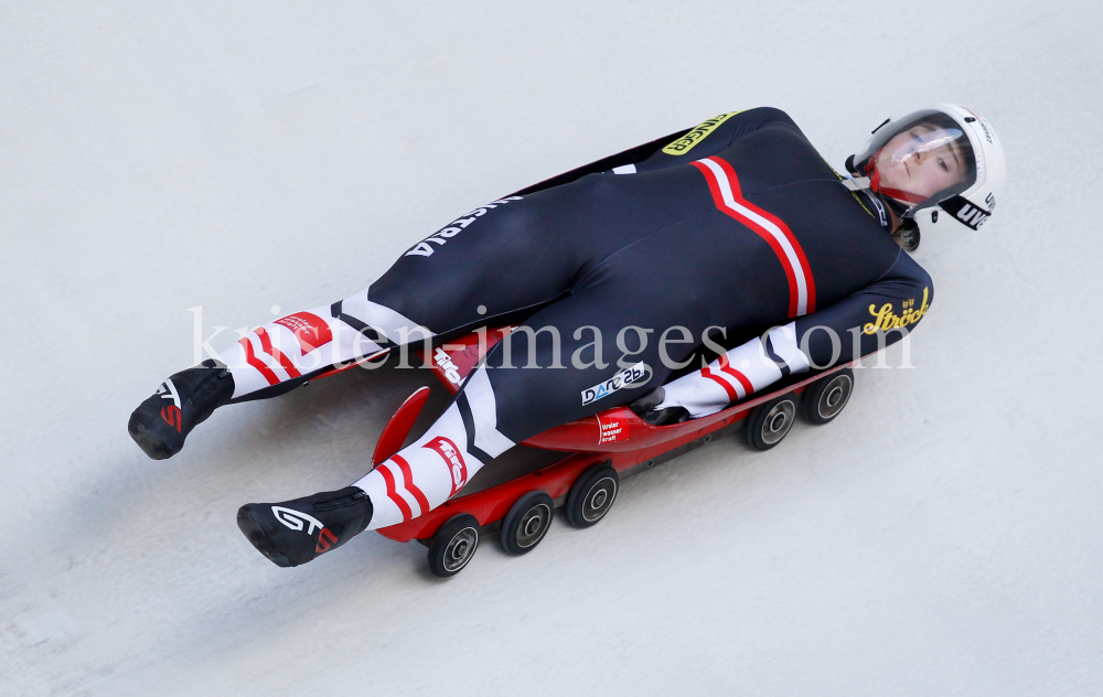 Team Rodel Austria: Rollenrodeln / Bobbahn Innsbruck-Igls, Tirol, Austria by kristen-images.com