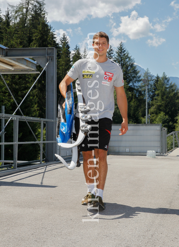 Team Rodel Austria: Rollenrodeln / Bobbahn Innsbruck-Igls, Tirol, Austria by kristen-images.com