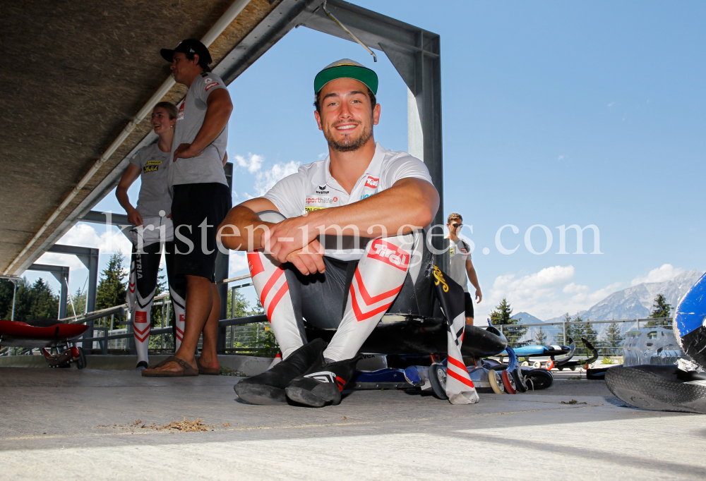 Team Rodel Austria: Rollenrodeln / Bobbahn Innsbruck-Igls, Tirol, Austria by kristen-images.com