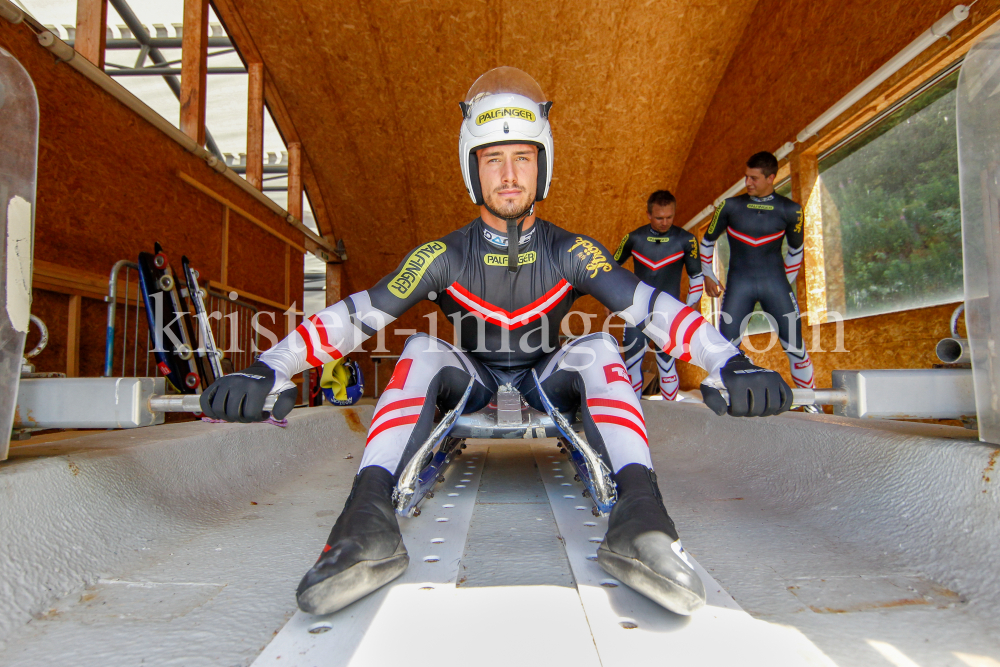 Team Rodel Austria: Rollenrodeln / Bobbahn Innsbruck-Igls, Tirol, Austria by kristen-images.com