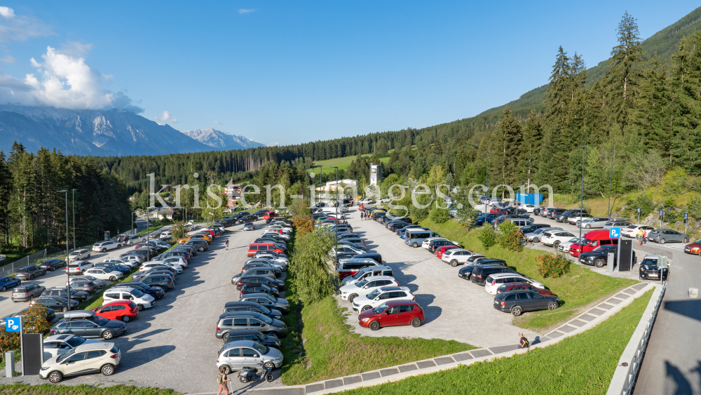 Patscherkofelbahn Parkplatz, Innsbruck, Tirol, Austria by kristen-images.com