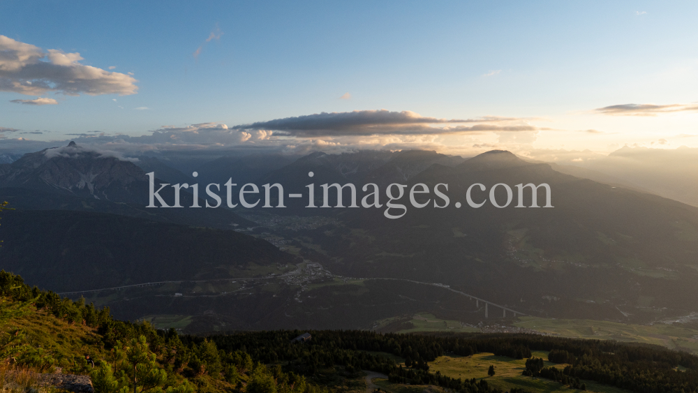 Stubaier Alpen, Tirol, Austria / Sonnenuntergang by kristen-images.com