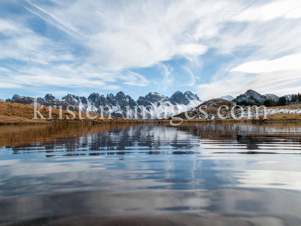 Salfeinssee, Salfeins, Kalkkögel, Stubaier Alpen, Tirol, Austria  by kristen-images.com