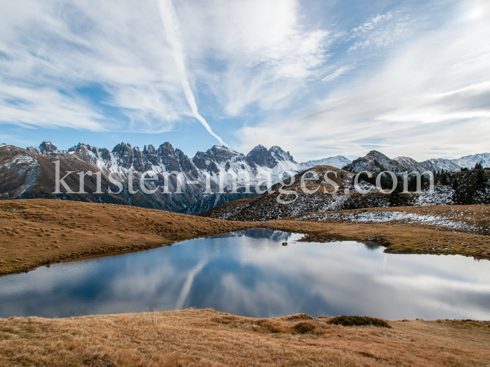 Salfeinssee, Salfeins, Kalkkögel, Stubaier Alpen, Tirol, Austria  by kristen-images.com