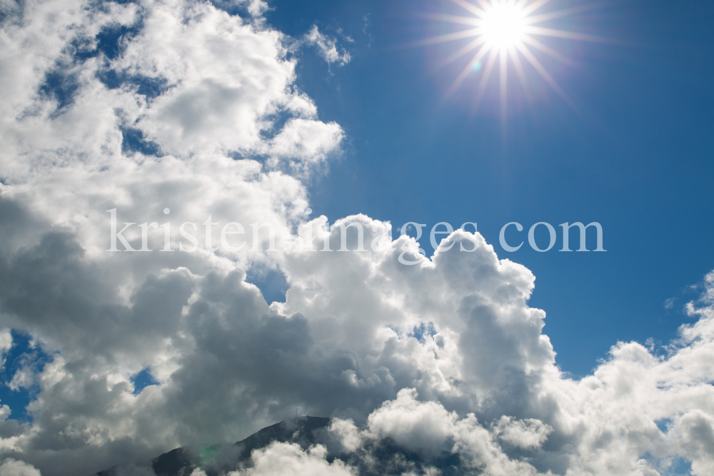 Wolken über dem Patscherkofel, Igls, Innsbruck, Tirol, Austria by kristen-images.com