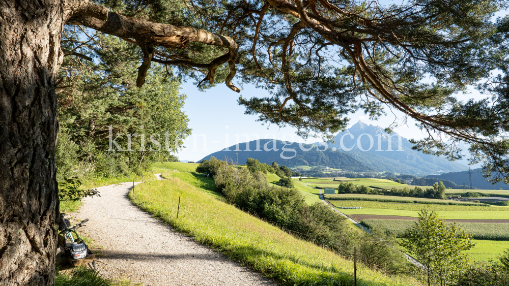 Naturschutzgebiet Rosengarten, Gletscherblickweg zwischen Igls und Patsch, Tirol, Austria by kristen-images.com