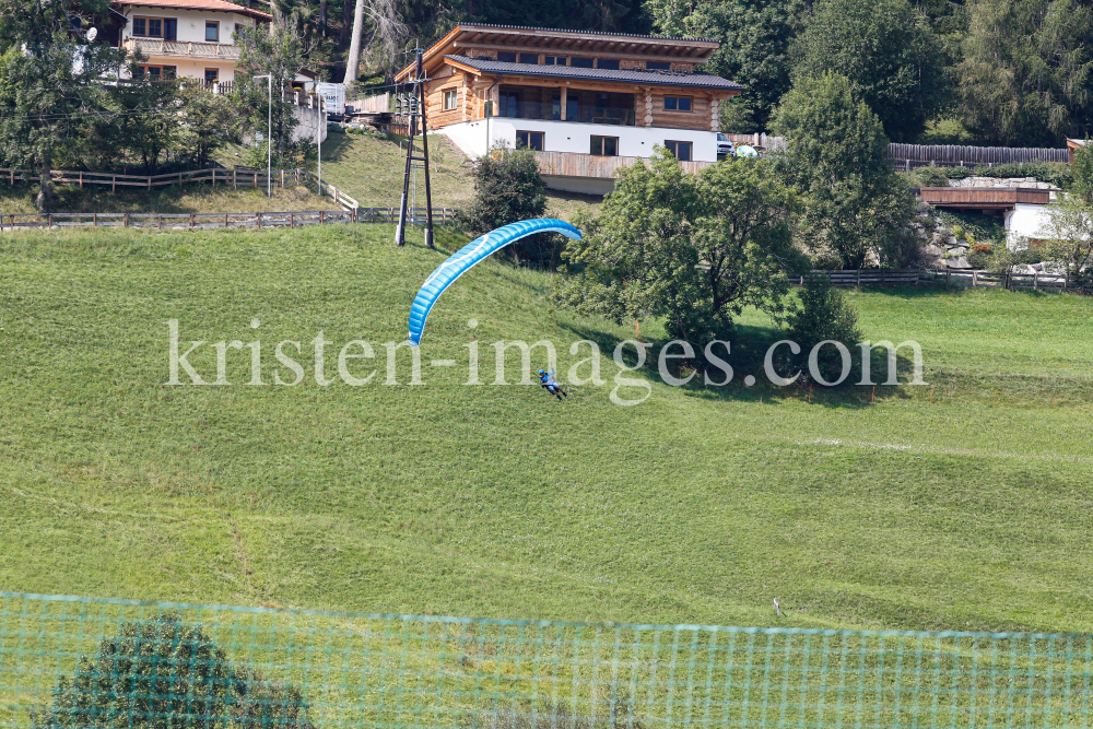 Paragleiter, Gleitschirm / Fulpmes, Stubaital, Tirol, Austria by kristen-images.com