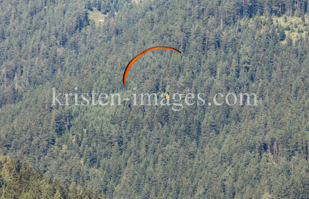 Paragleiter, Gleitschirm / Fulpmes, Stubaital, Tirol, Austria by kristen-images.com