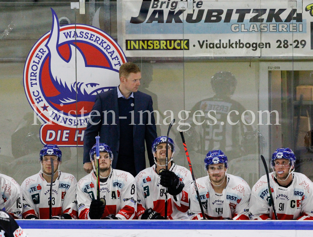 HC TWK Innsbruck - Dornbirn Bulldogs / Bet-at-home ICE Hockey League / Testspiel by kristen-images.com