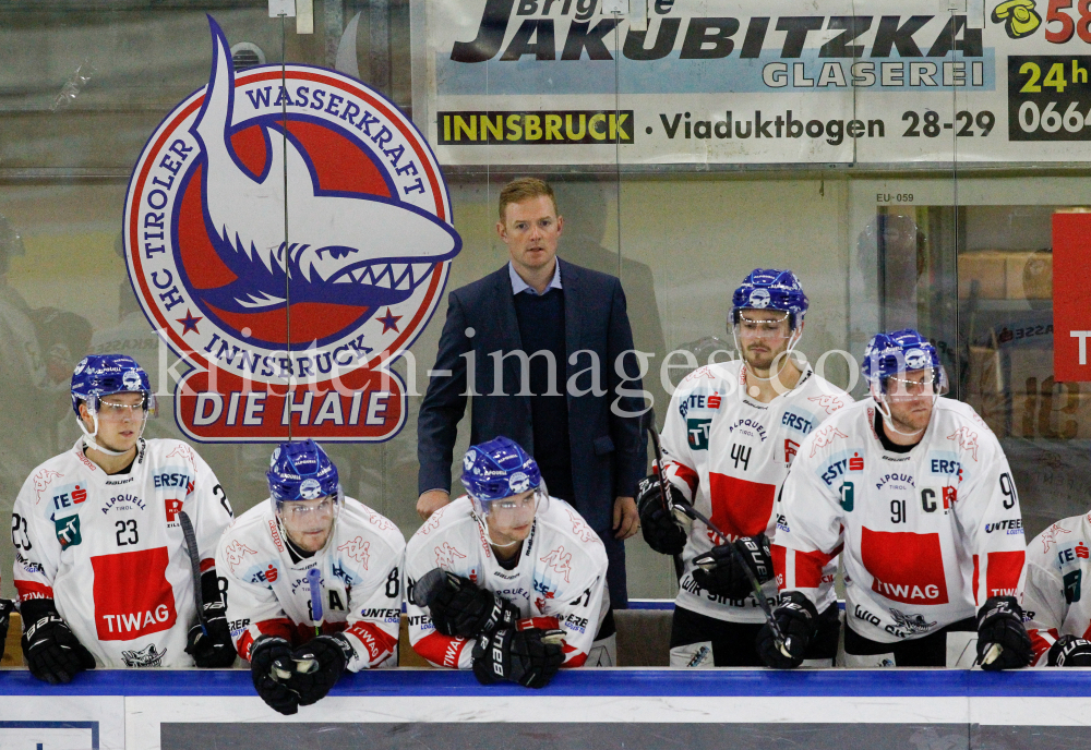 HC TWK Innsbruck - Dornbirn Bulldogs / Bet-at-home ICE Hockey League / Testspiel by kristen-images.com