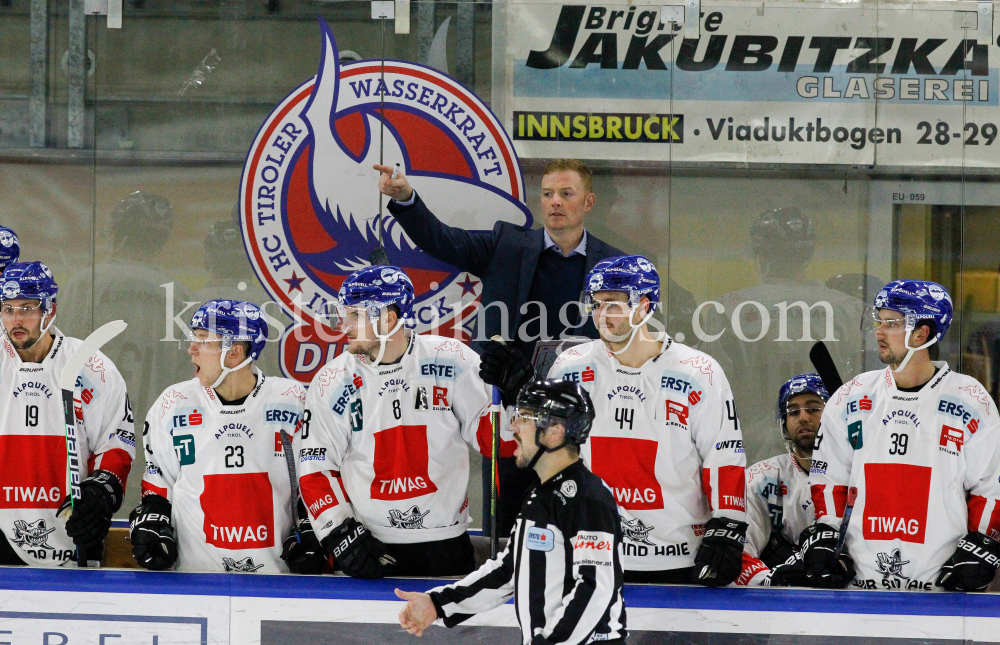 HC TWK Innsbruck - Dornbirn Bulldogs / Bet-at-home ICE Hockey League / Testspiel by kristen-images.com
