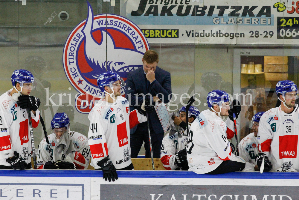 HC TWK Innsbruck - Dornbirn Bulldogs / Bet-at-home ICE Hockey League / Testspiel by kristen-images.com