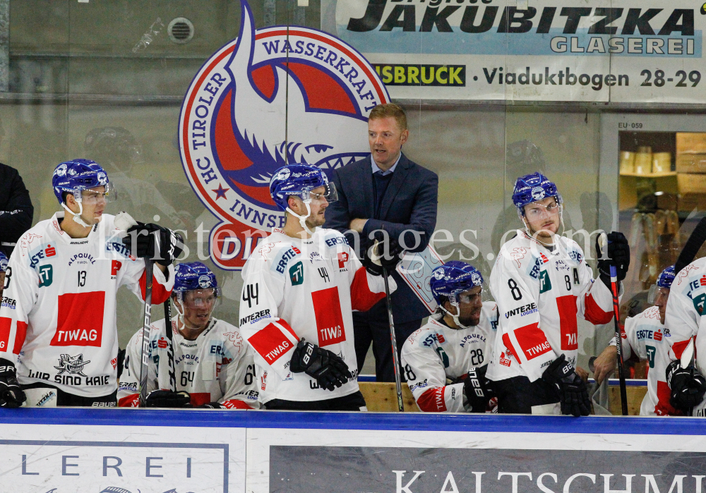 HC TWK Innsbruck - Dornbirn Bulldogs / Bet-at-home ICE Hockey League / Testspiel by kristen-images.com