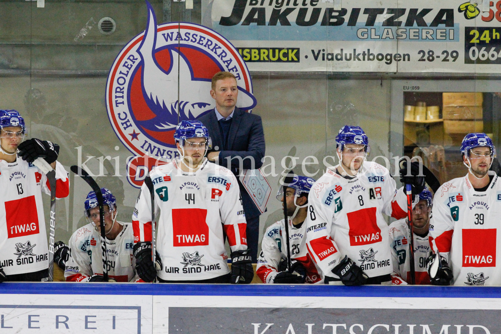 HC TWK Innsbruck - Dornbirn Bulldogs / Bet-at-home ICE Hockey League / Testspiel by kristen-images.com