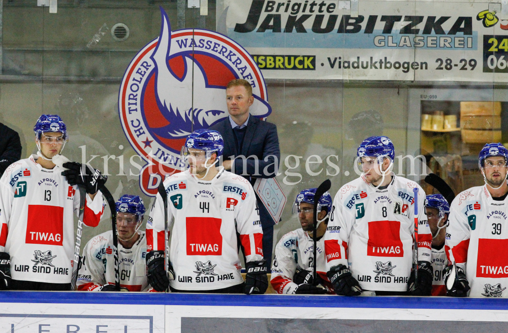 HC TWK Innsbruck - Dornbirn Bulldogs / Bet-at-home ICE Hockey League / Testspiel by kristen-images.com