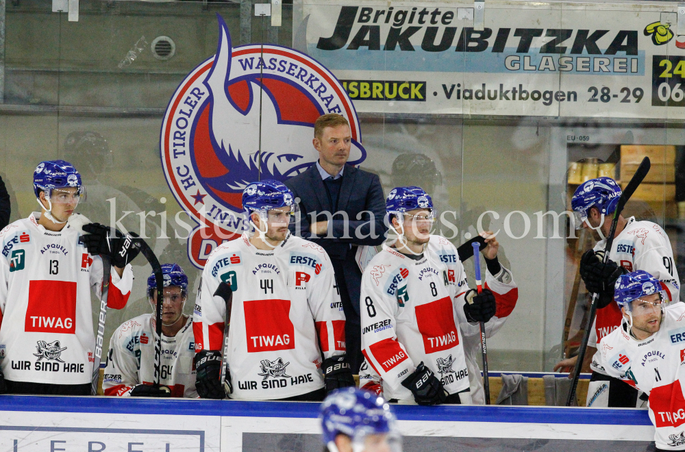 HC TWK Innsbruck - Dornbirn Bulldogs / Bet-at-home ICE Hockey League / Testspiel by kristen-images.com