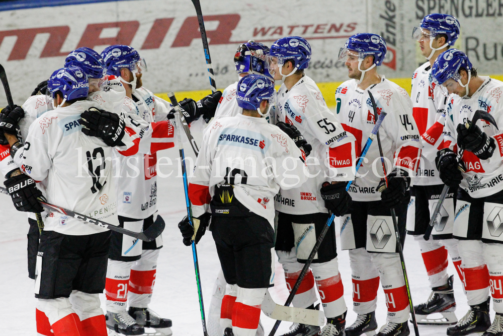 HC TWK Innsbruck - Dornbirn Bulldogs / Bet-at-home ICE Hockey League / Testspiel by kristen-images.com