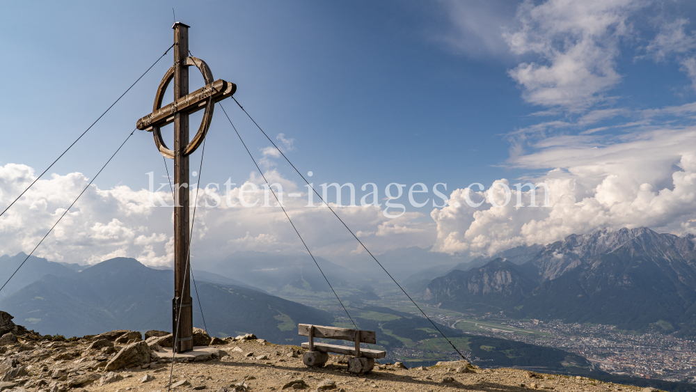 Patscherkofel Gipfelkreuz, Innsbruck, Tirol, Austria by kristen-images.com