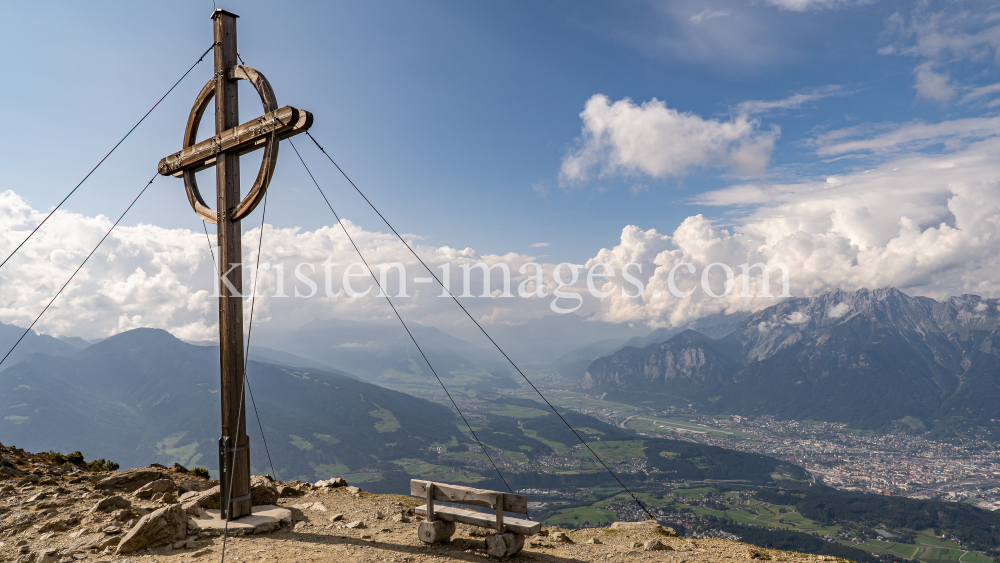 Patscherkofel Gipfelkreuz, Innsbruck, Tirol, Austria by kristen-images.com