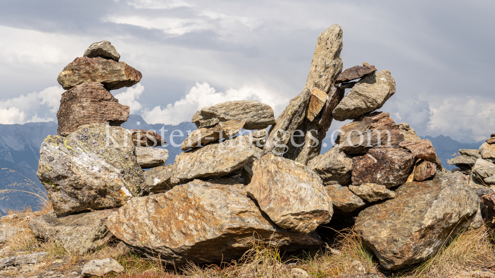 Steinmännchen / Patscherkofel, Tirol, Austria by kristen-images.com