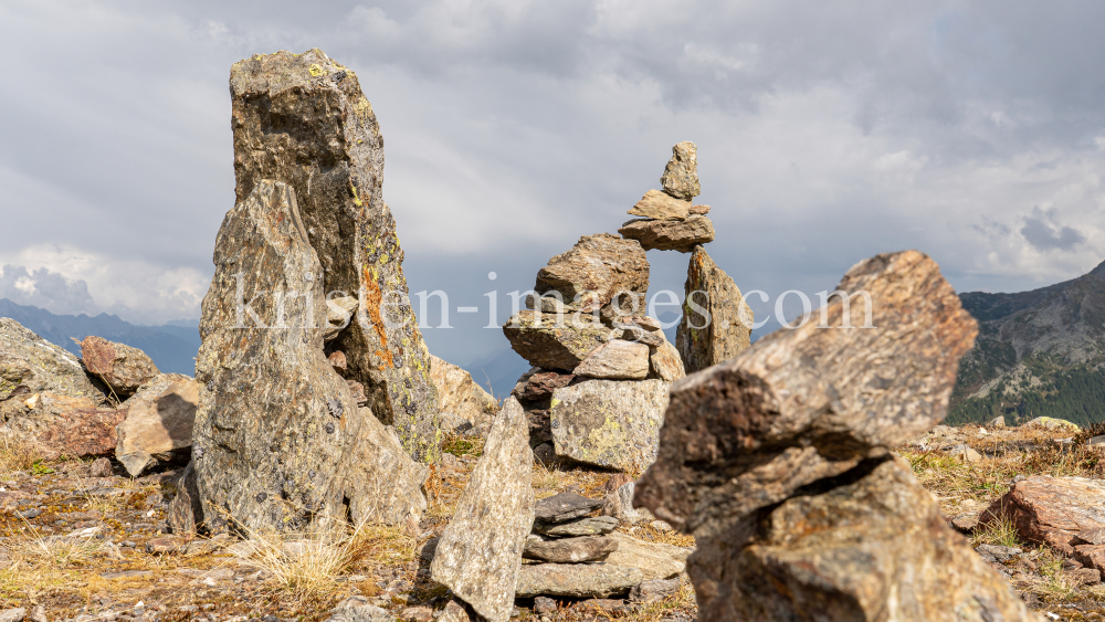 Steinmännchen / Patscherkofel, Tirol, Austria by kristen-images.com