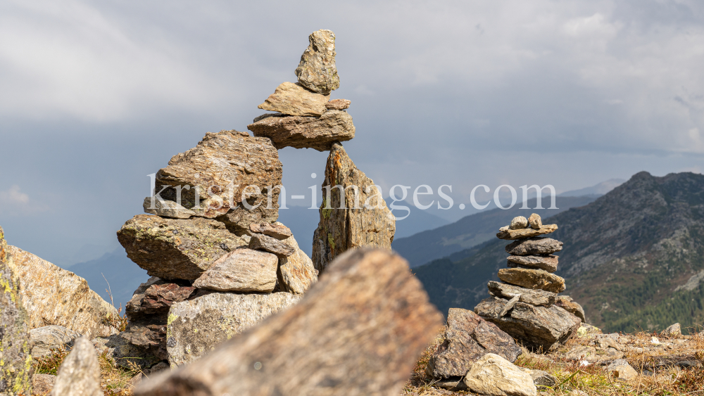 Steinmännchen / Patscherkofel, Tirol, Austria by kristen-images.com