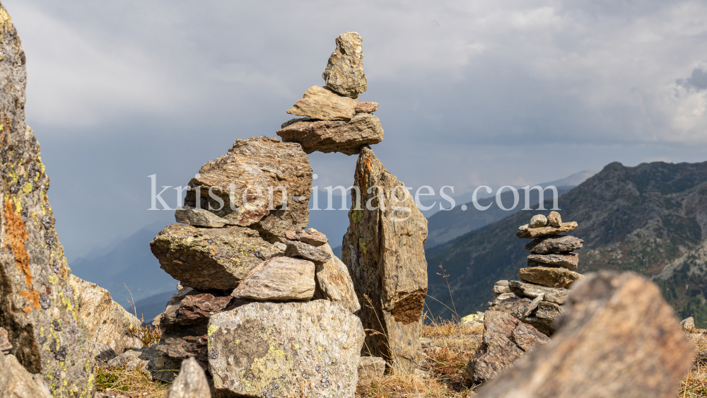 Steinmännchen / Patscherkofel, Tirol, Austria by kristen-images.com