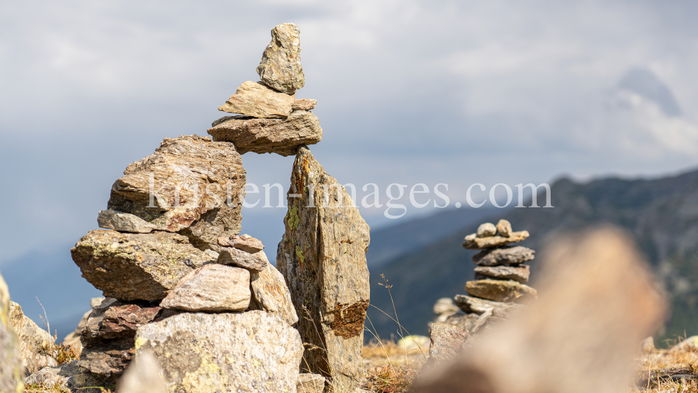 Steinmännchen / Patscherkofel, Tirol, Austria by kristen-images.com