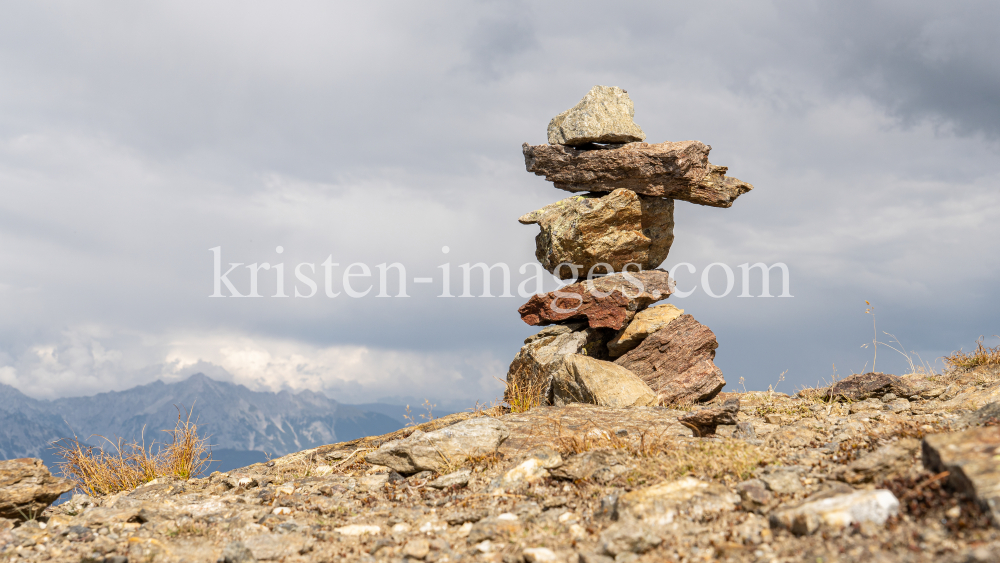 Steinmännchen / Patscherkofel, Tirol, Austria by kristen-images.com