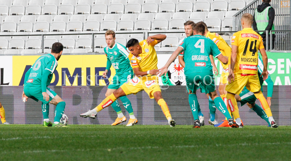 WSG Swarovski Tirol - FK Austria Wien / Tipico Bundesliga / 4. Runde by kristen-images.com