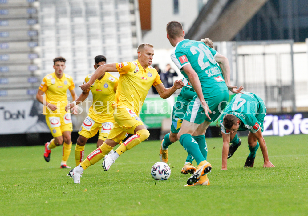 WSG Swarovski Tirol - FK Austria Wien / Tipico Bundesliga / 4. Runde by kristen-images.com