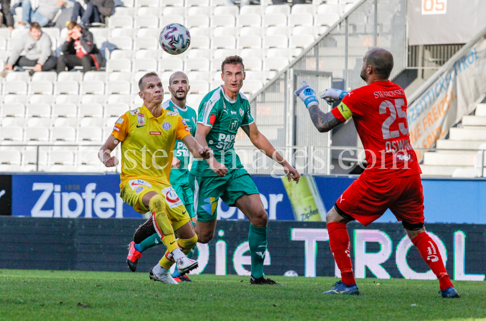 WSG Swarovski Tirol - FK Austria Wien / Tipico Bundesliga / 4. Runde by kristen-images.com