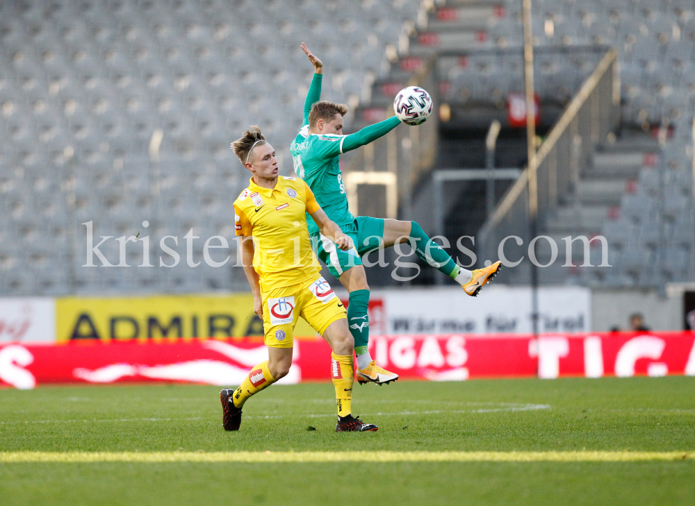 WSG Swarovski Tirol - FK Austria Wien / Tipico Bundesliga / 4. Runde by kristen-images.com